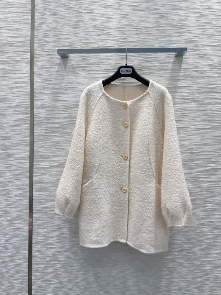 Двустороннее кашемировое пальто c лисьим мехом фото 3