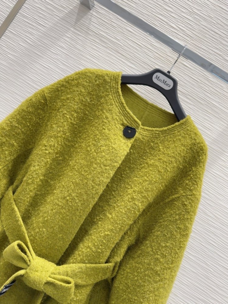 Двустороннее кашемировое пальто c лисьим мехом фото 4