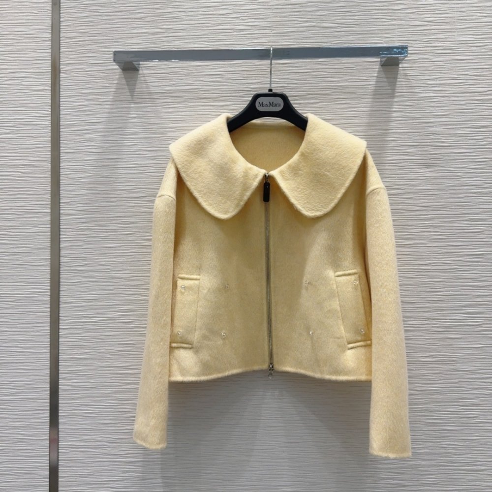 Bilateral cashmere coat from fox fur фото 3