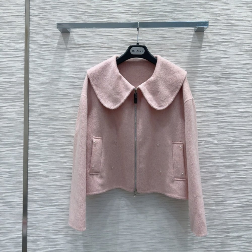 Bilateral cashmere coat from fox fur фото 3