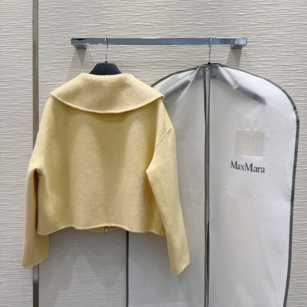 Bilateral cashmere coat from fox fur фото 9