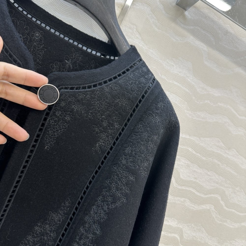 Двостороннє кашемірове пальто фото 4