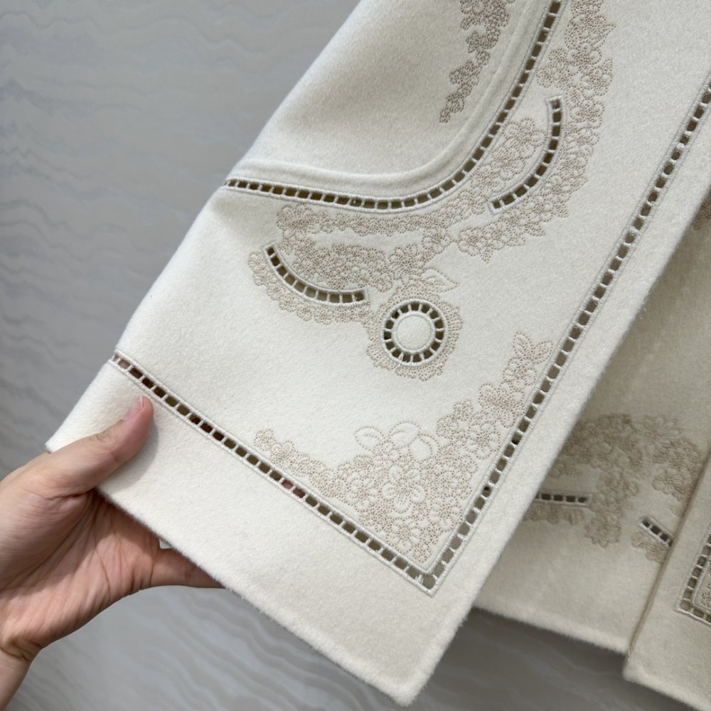 Двостороннє кашемірове пальто фото 6