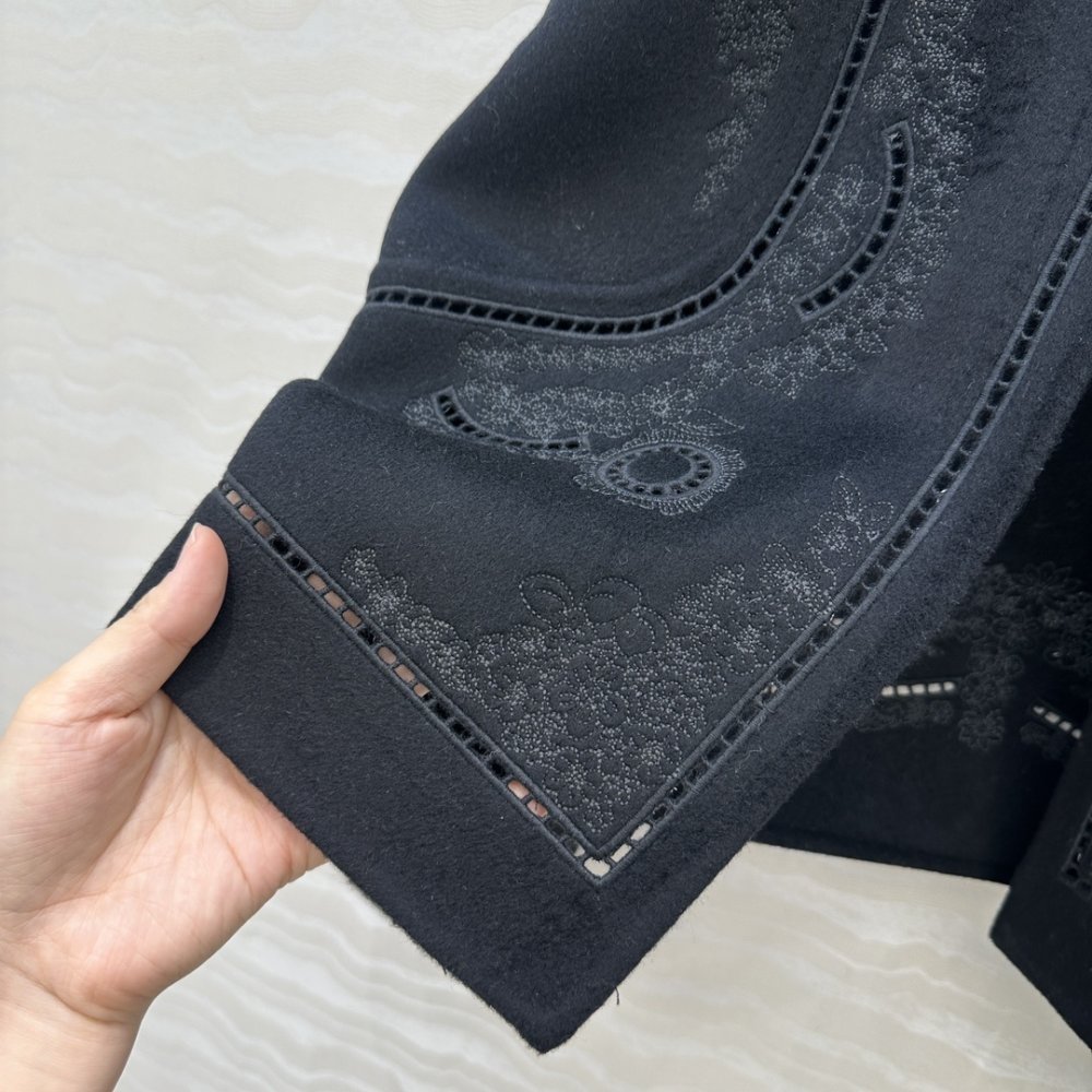 Двостороннє кашемірове пальто фото 6