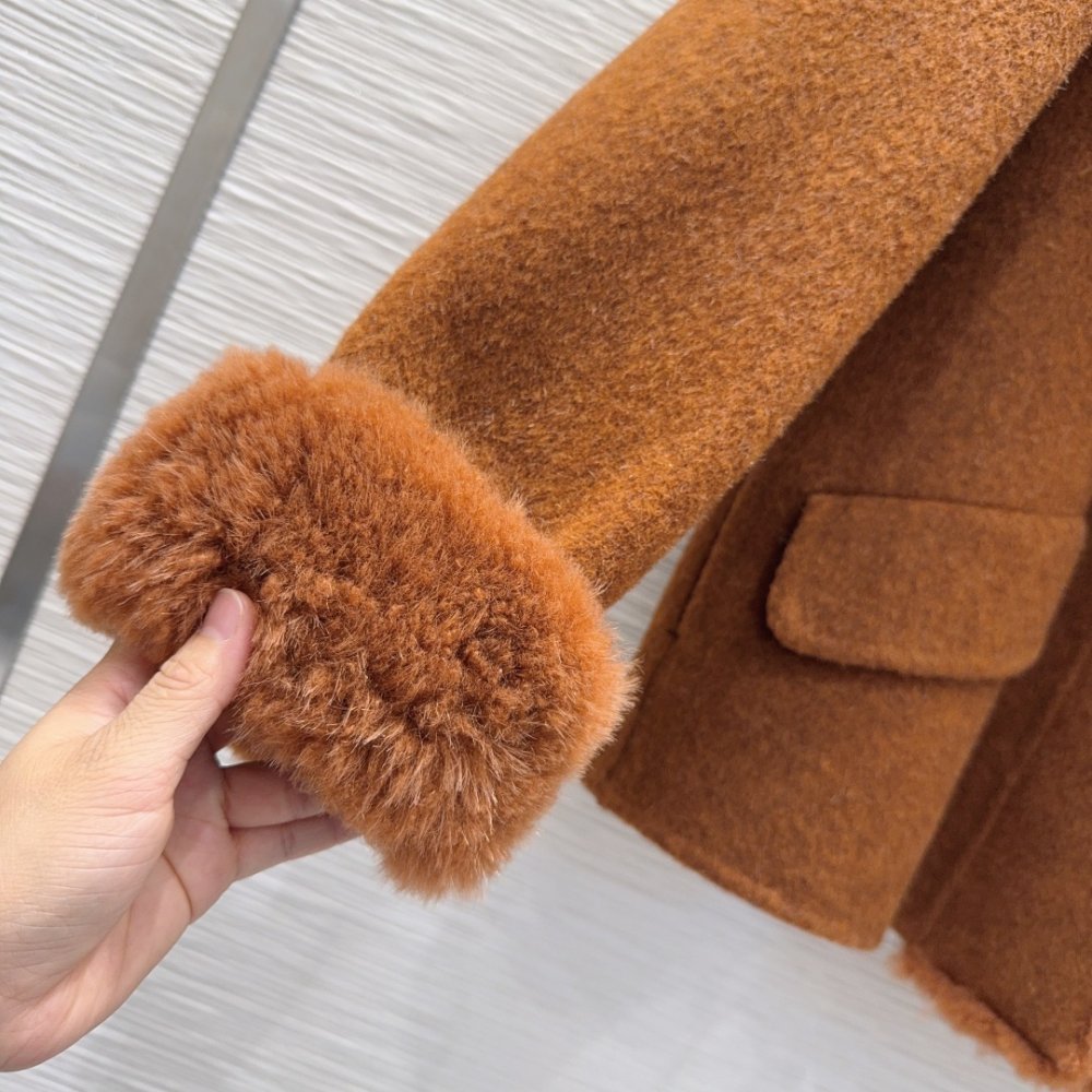 Двустороннее кашемировое пальто фото 6