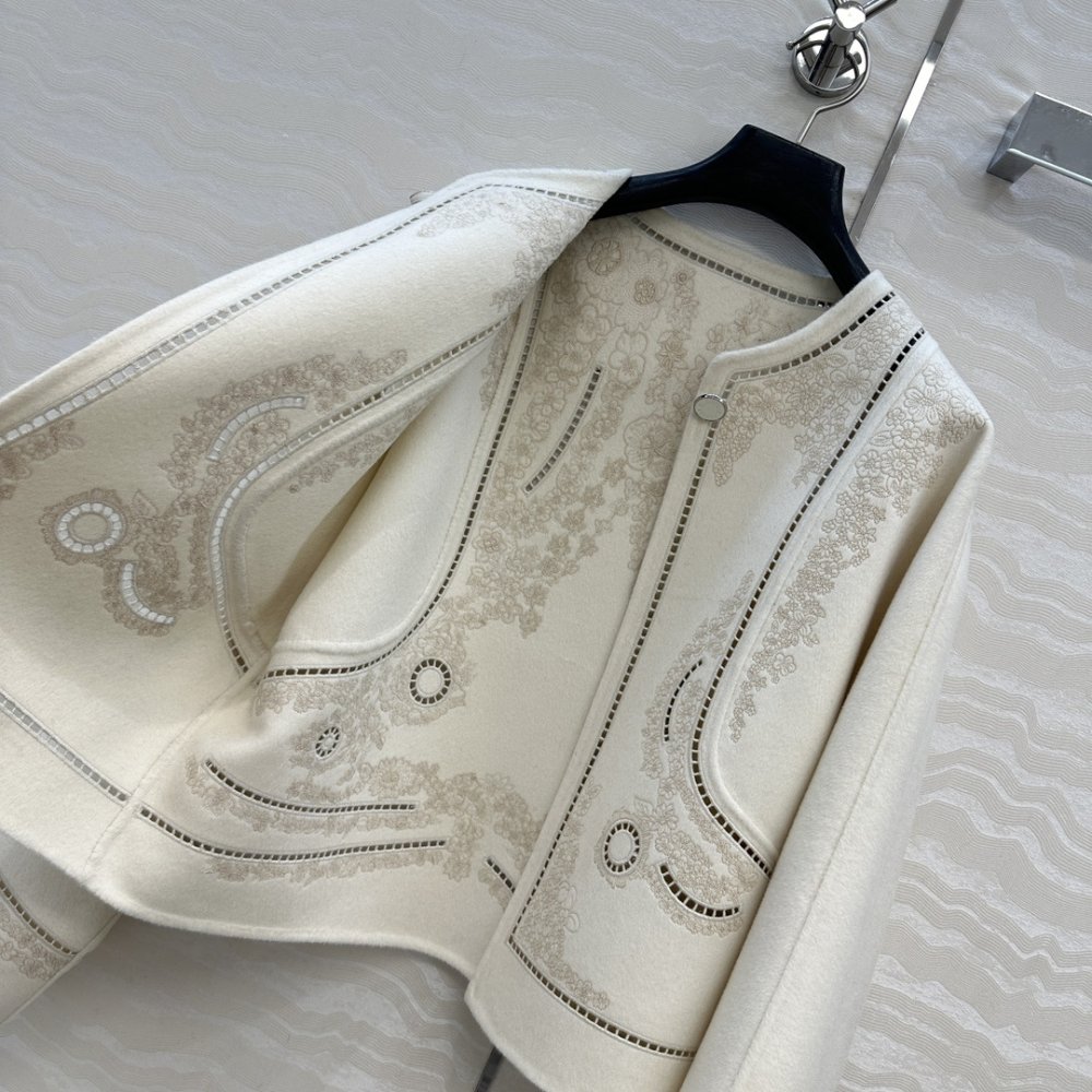 Двостороннє кашемірове пальто фото 7