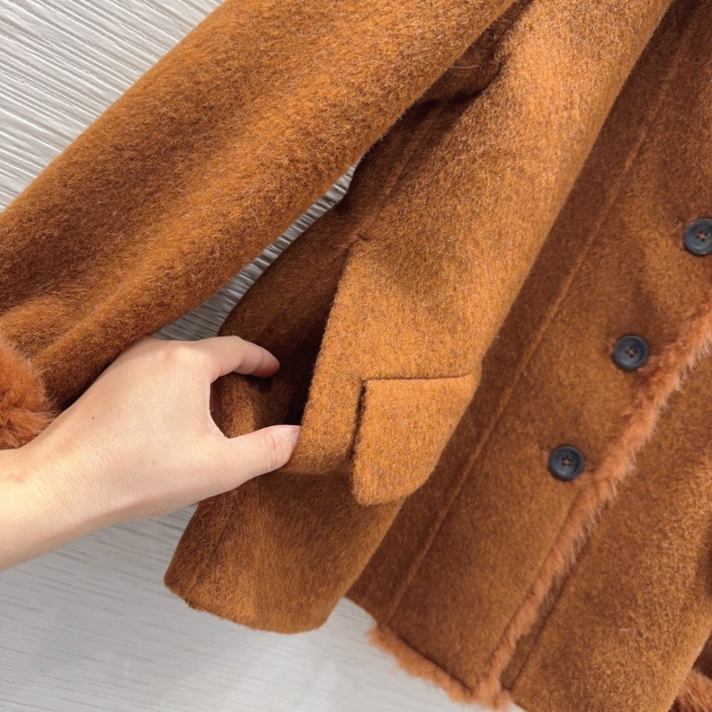 Двустороннее кашемировое пальто фото 8