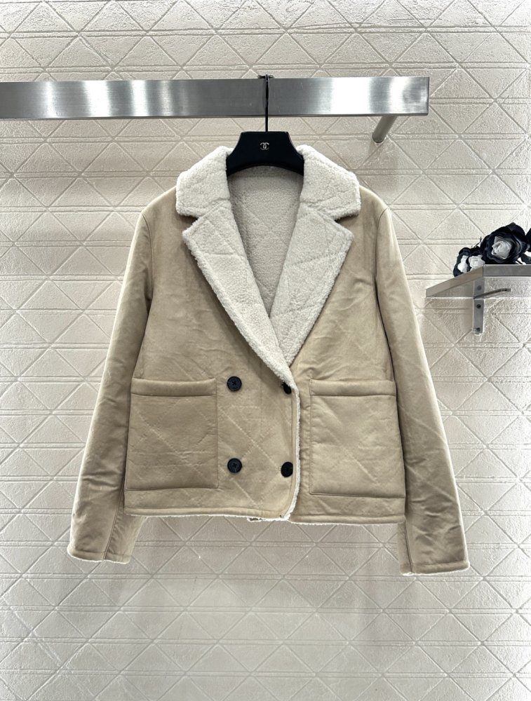 Двостороннє пальто вовняне фото 6