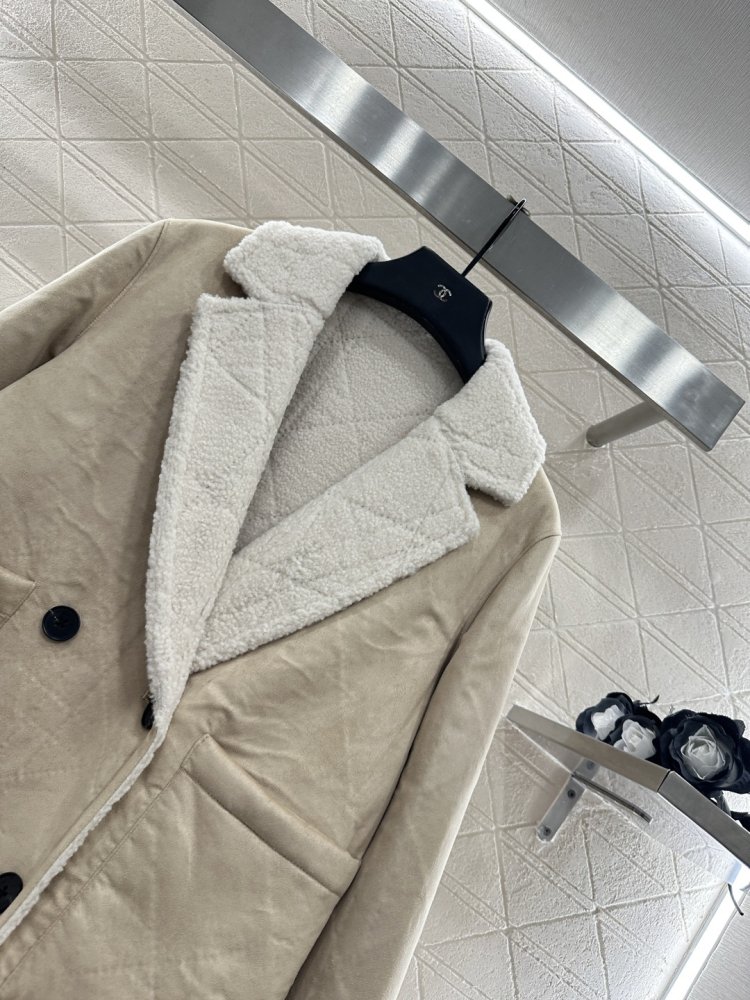 Двостороннє пальто вовняне фото 8