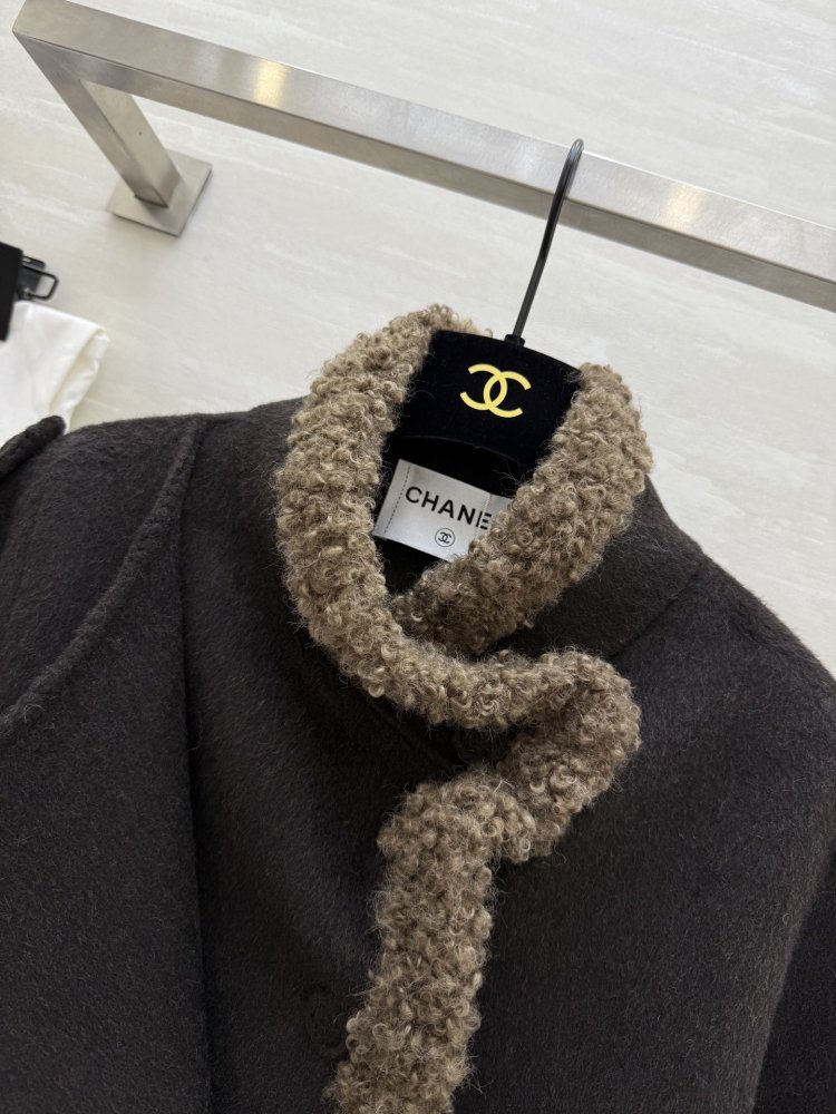 Двустороннее шерстяное пальто фото 2