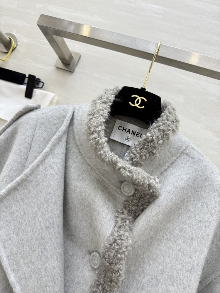 Двустороннее шерстяное пальто фото 4