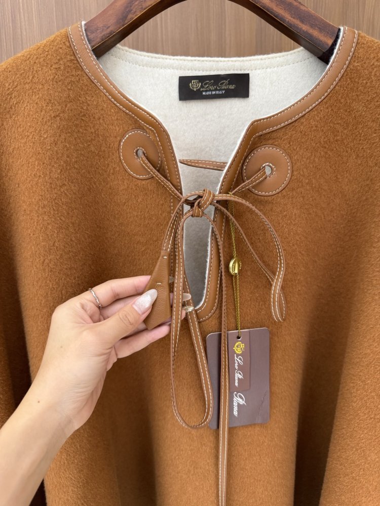 Двусторонний кашемировый плащ фото 5