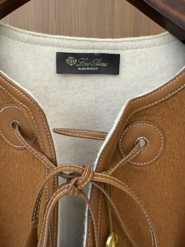 Двусторонний кашемировый плащ фото 6