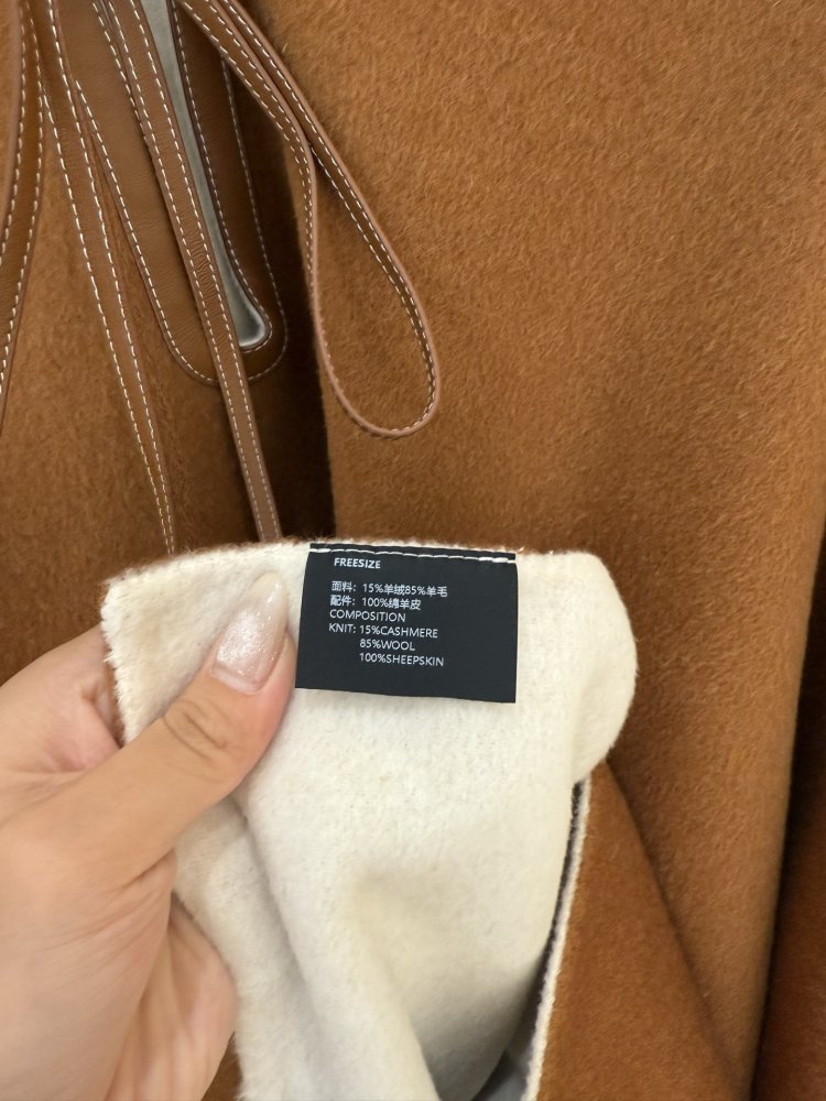 Двусторонний кашемировый плащ фото 7