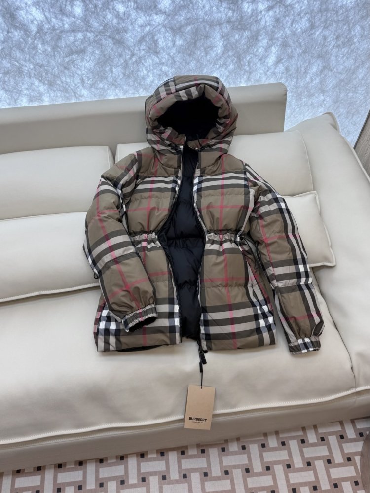 Двусторонний пуховик с длинными рукавами фото 4