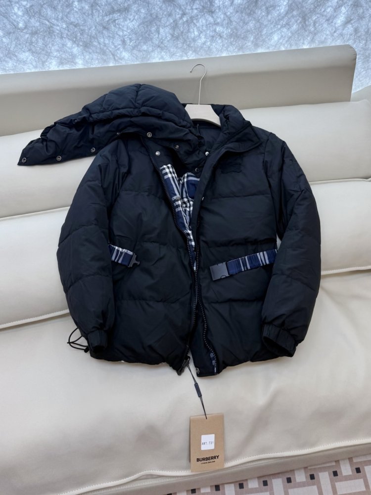 Двусторонний пуховик с длинными рукавами фото 4