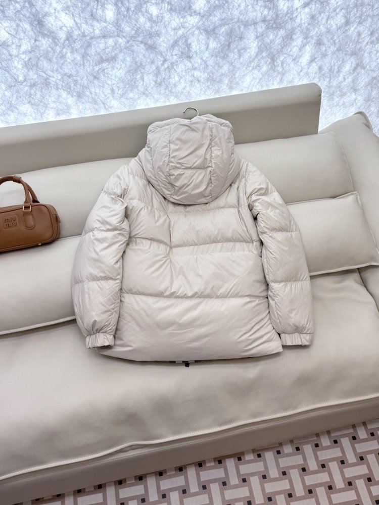 Двусторонний пуховик с длинными рукавами фото 6