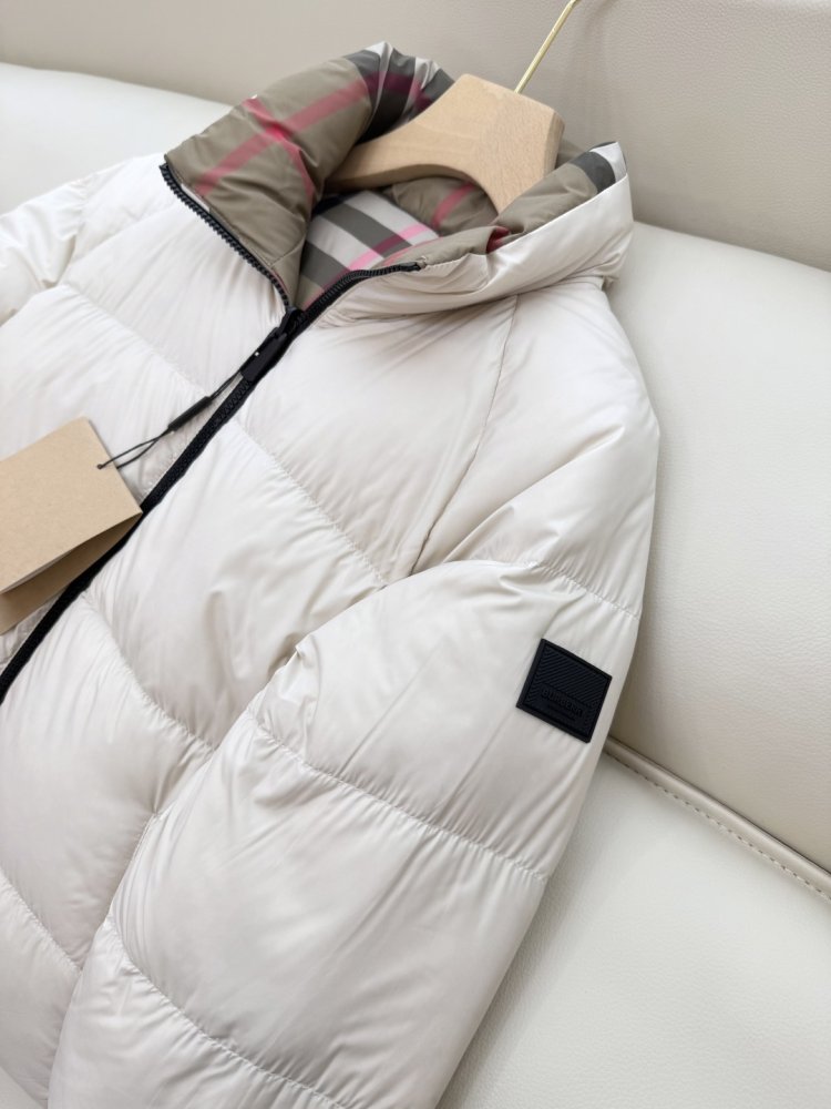 Двосторонній пуховик з довгими рукавами фото 7