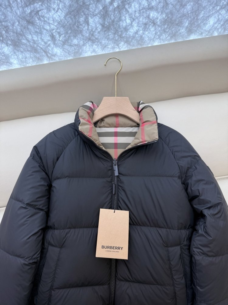 Двосторонній пуховик з довгими рукавами фото 7