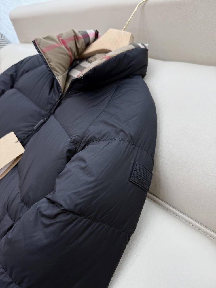 Двосторонній пуховик з довгими рукавами фото 8