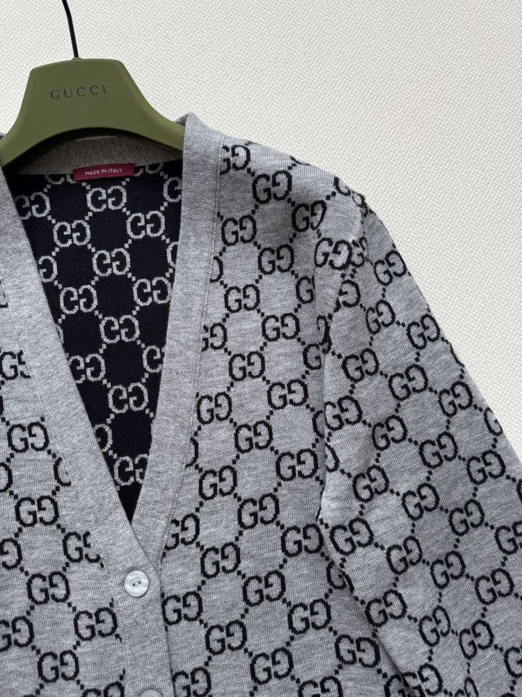 Двусторонний шерстяной кардиган фото 4