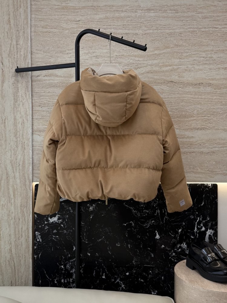 Двусторонняя куртка пуховик с капюшоном фото 2