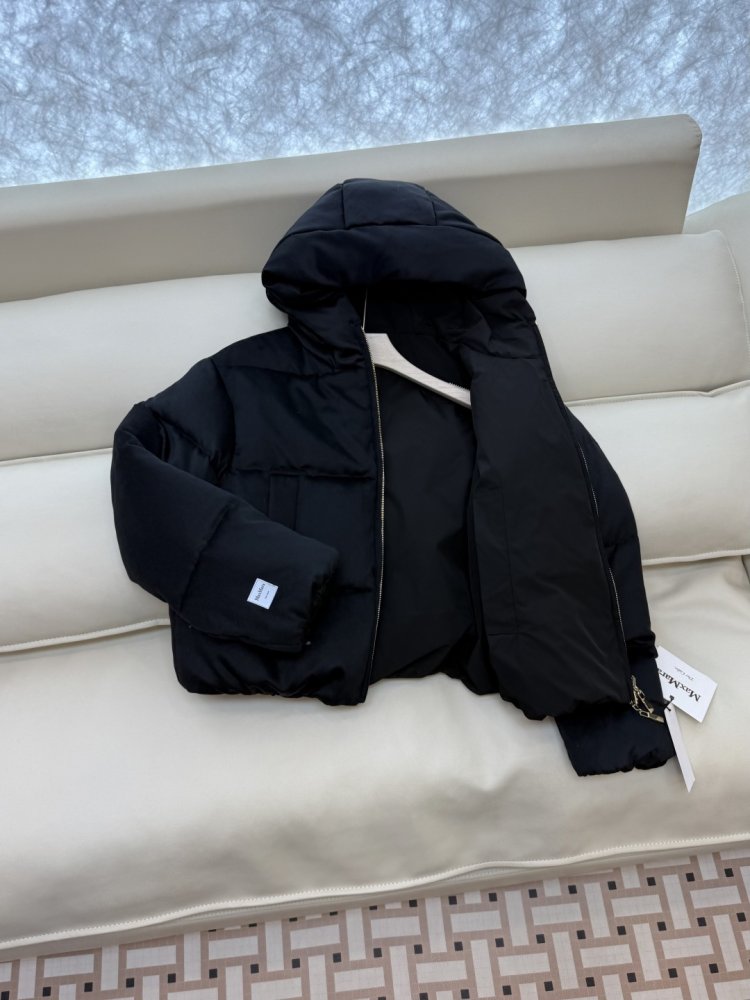 Двусторонняя куртка пуховик с капюшоном фото 5