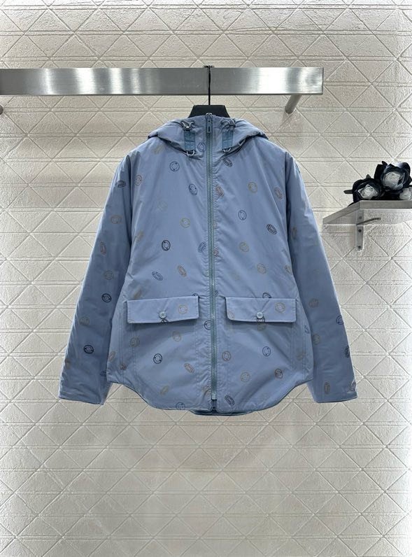 Двусторонняя стеганая куртка со скрытым капюшоном фото 3