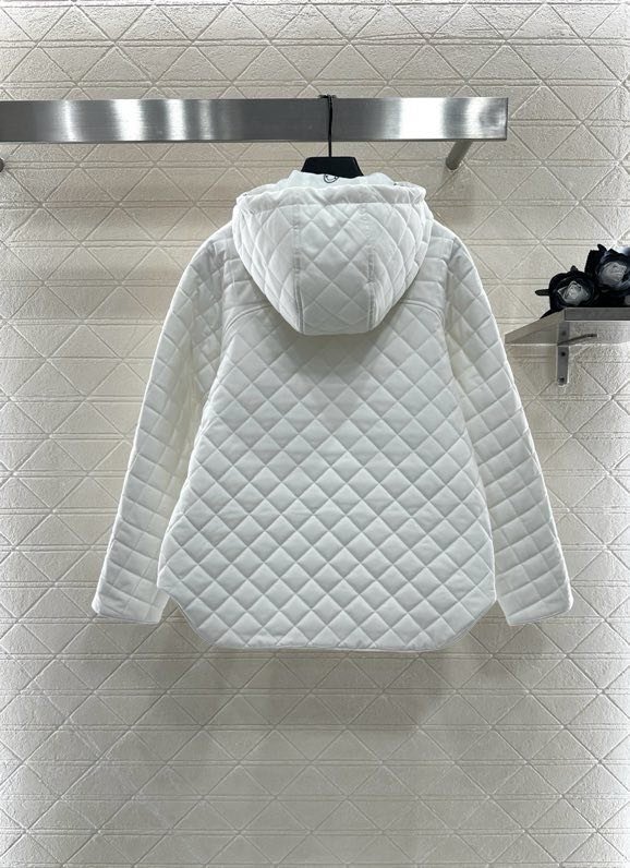 Двусторонняя стеганая куртка со скрытым капюшоном фото 4