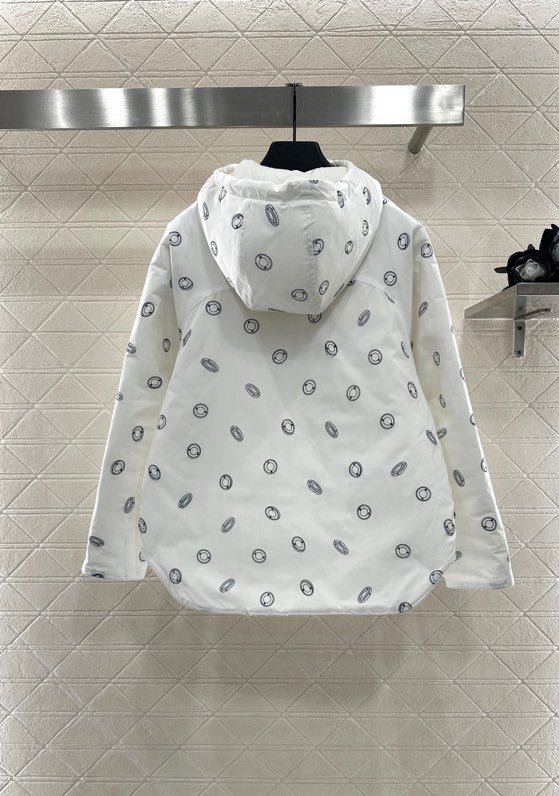 Двусторонняя стеганая куртка со скрытым капюшоном фото 5