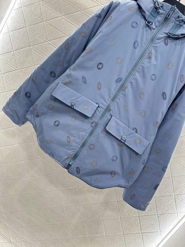 Двусторонняя стеганая куртка со скрытым капюшоном фото 7