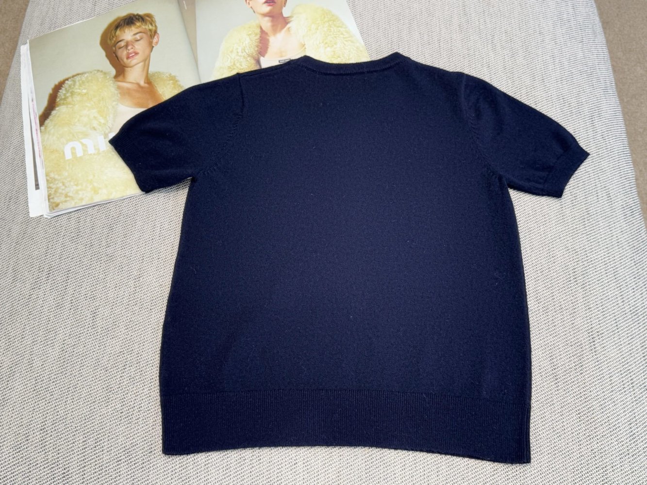 Джемпер с короткими рукавами фото 5