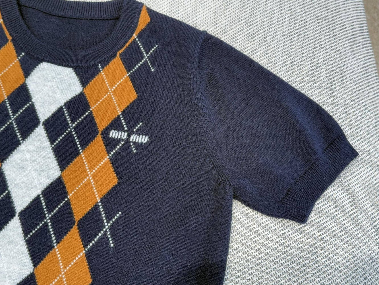 Джемпер с короткими рукавами фото 6