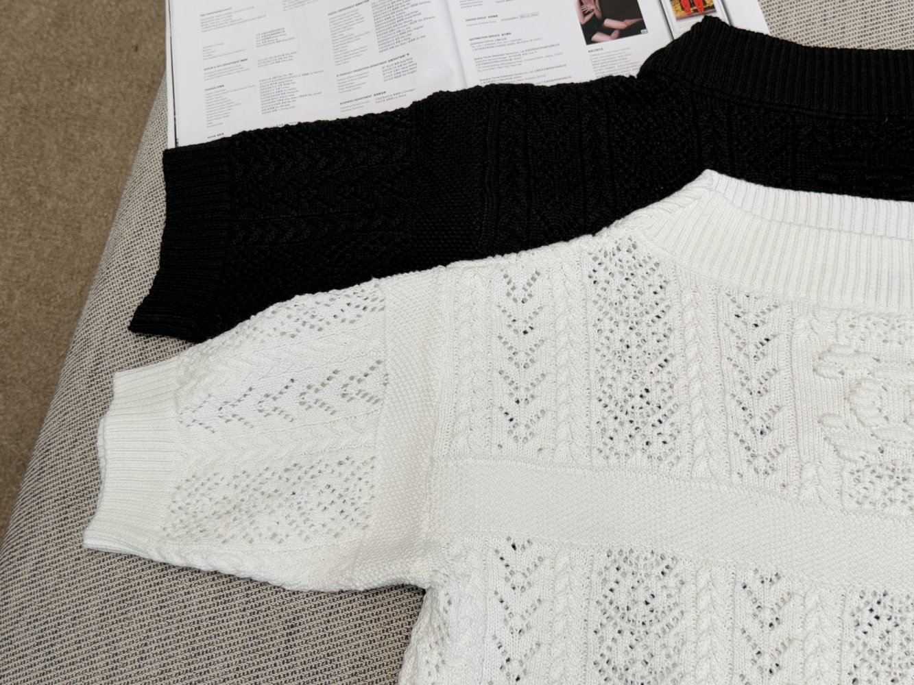 Джемпер з короткими рукавами фото 6