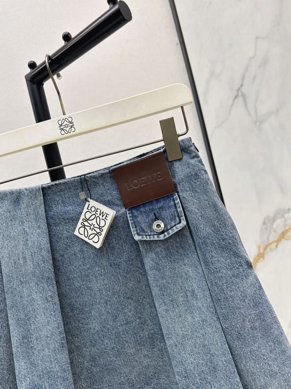 Denim skirt фото 4