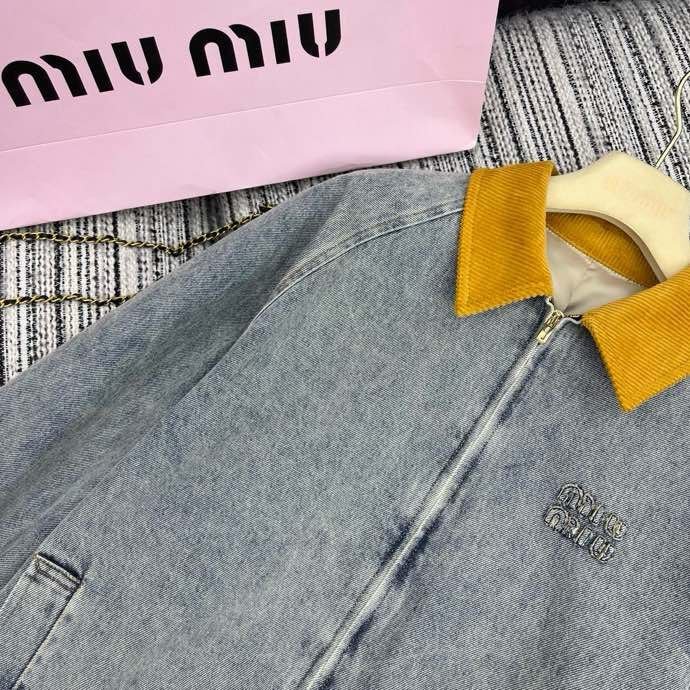 Джинсовая куртка с лацканами фото 6