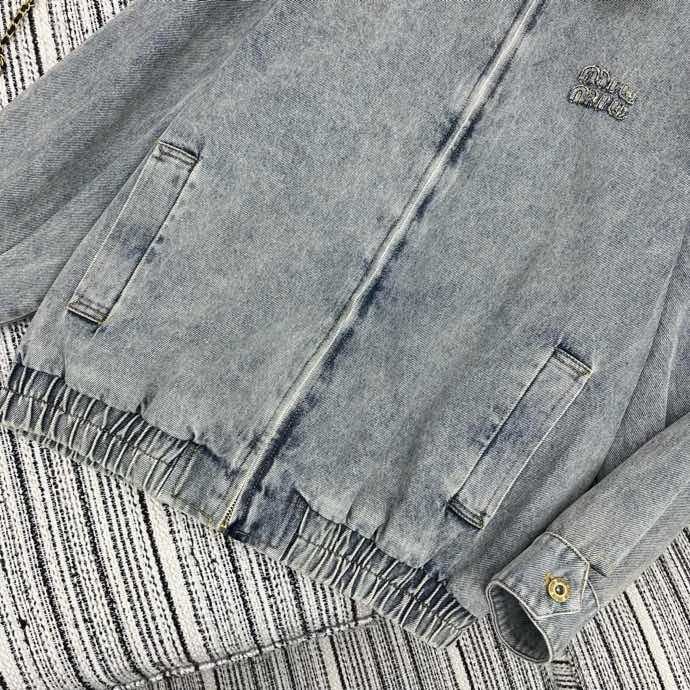 Джинсовая куртка с лацканами фото 9