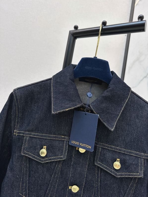 Джинсовая куртка с воротником фото 5