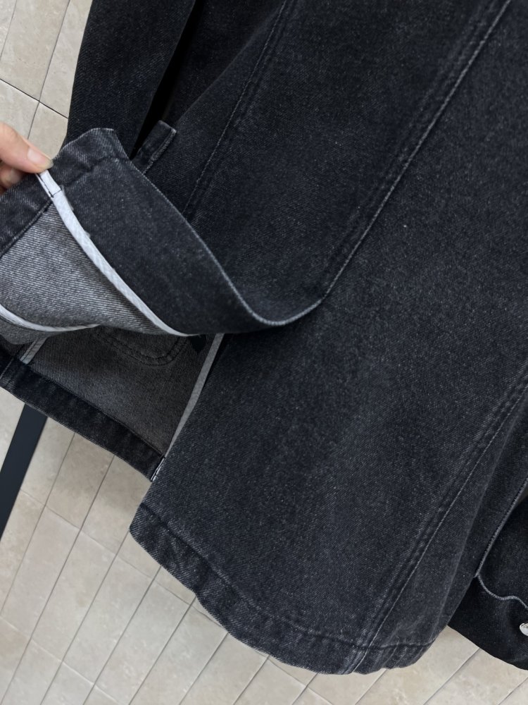 Джинсовый блейзер женский фото 8