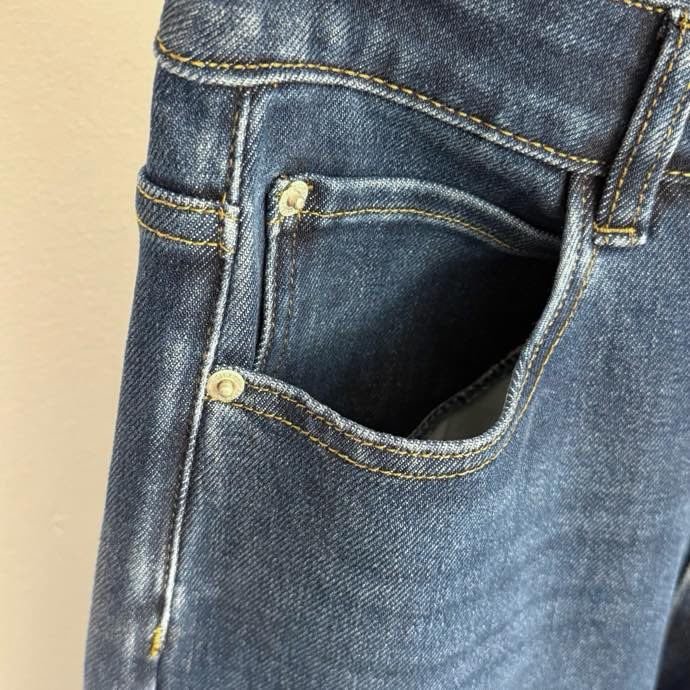 Джинсы с высокой талией фото 5