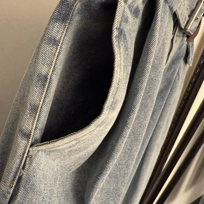 Джинсы с высокой талией фото 7