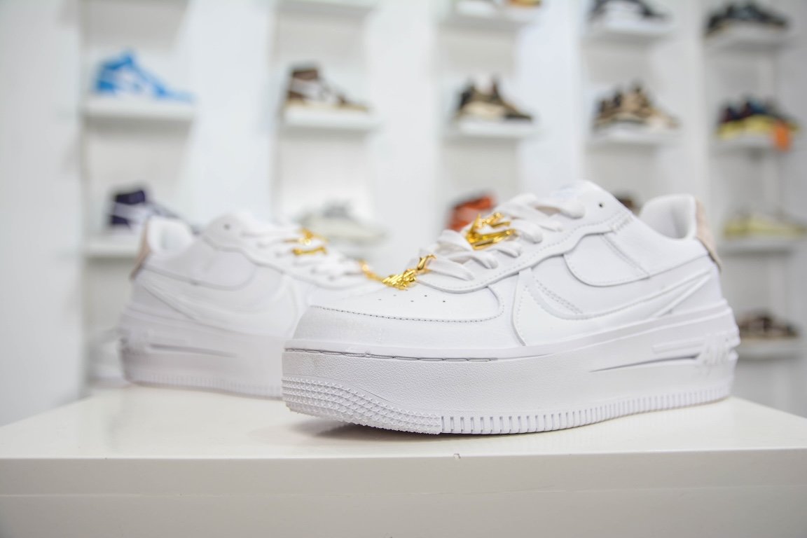 Sneakers Air Force 1 Low PLT.AF.ORM FB8473-100 фото 4