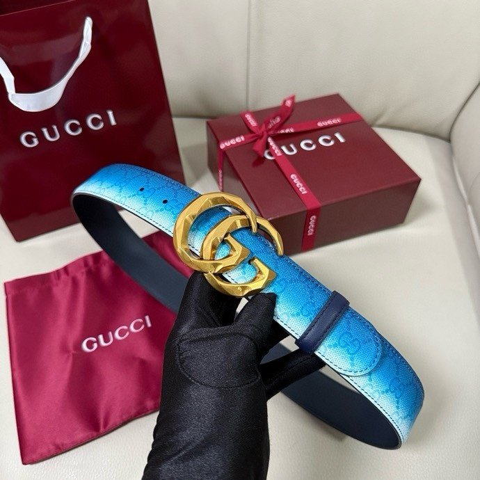 Belt leather 40 mm фото 3