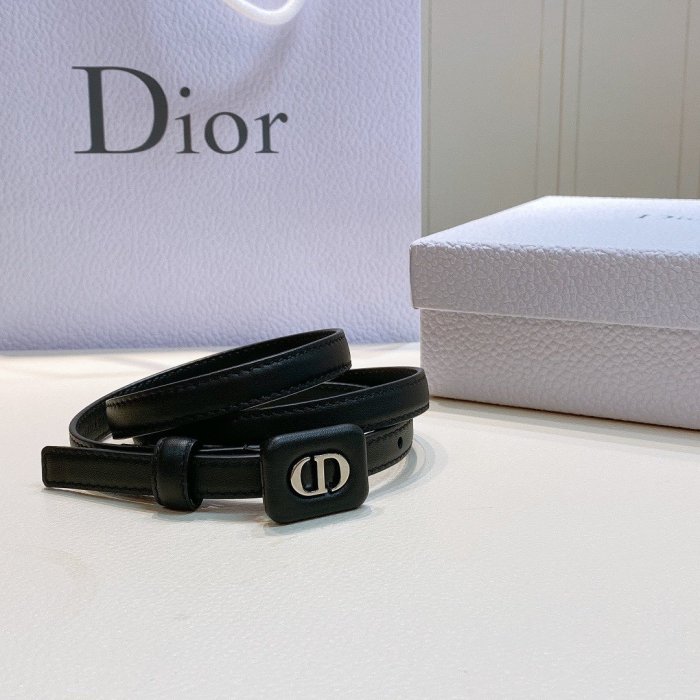 Belt female Dior Bobby 1.2 cm