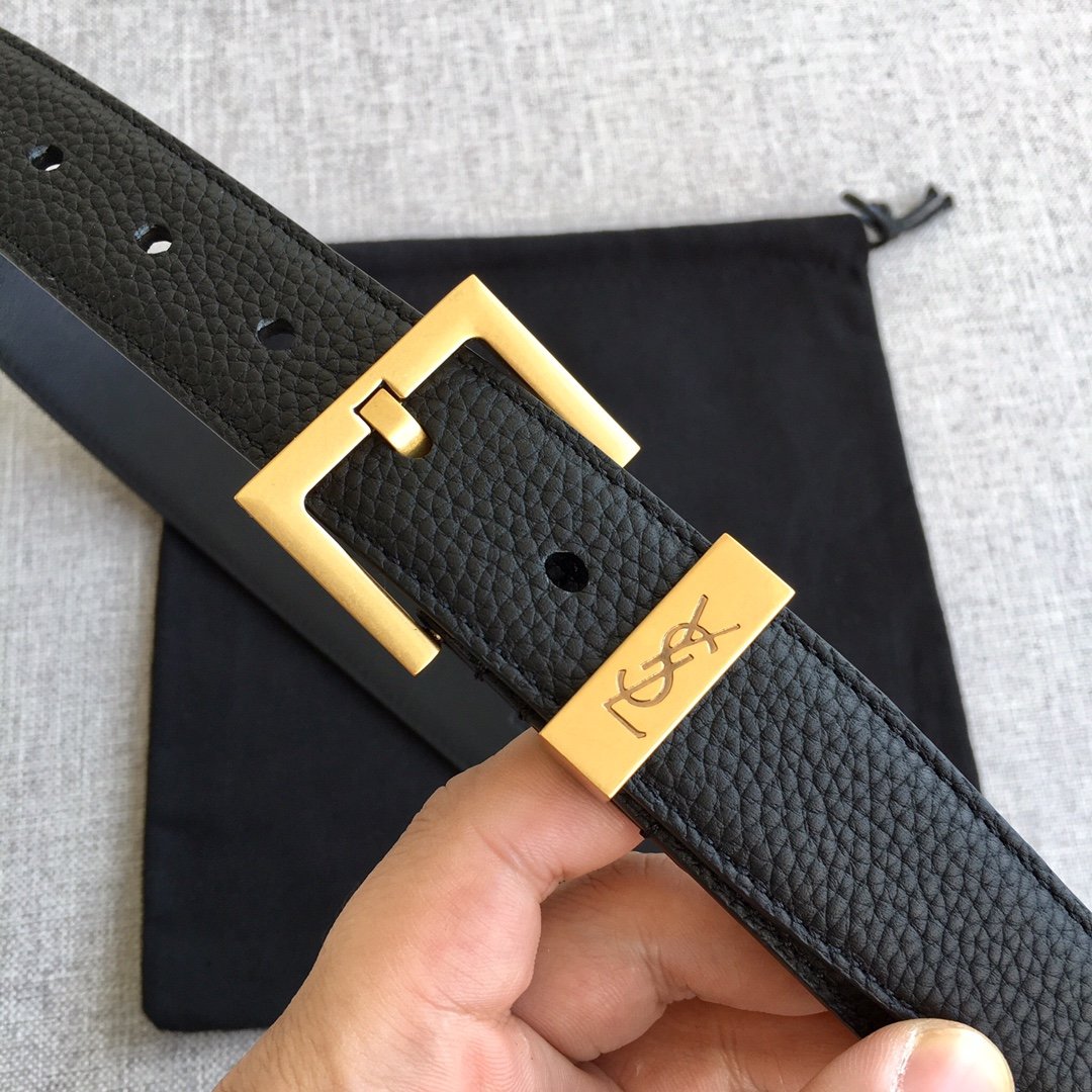 Belt leather 3 cm фото 2