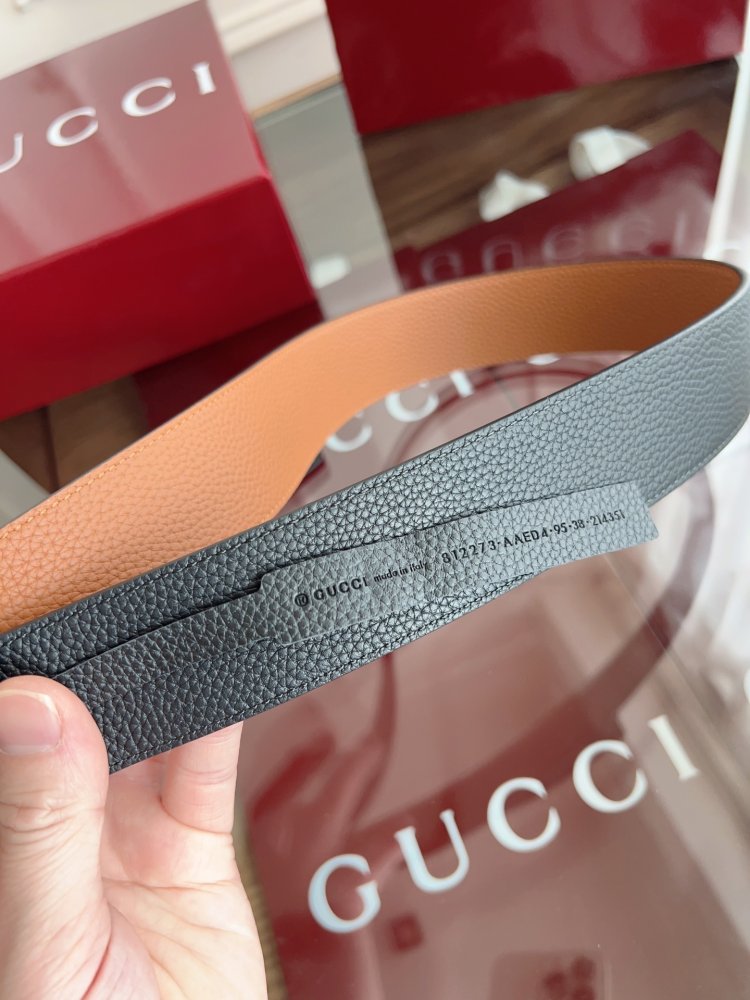 Belt leather 40 mm фото 9