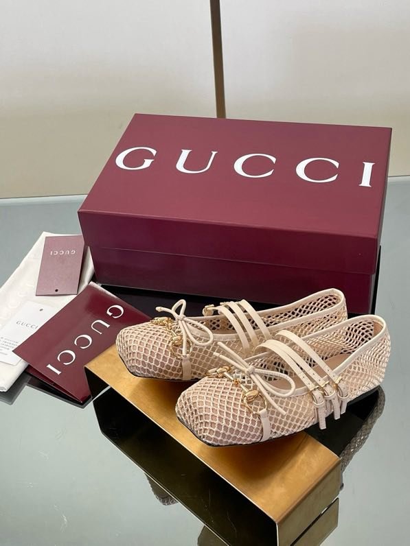 Ballet shoes Gucci Horsebit фото 6