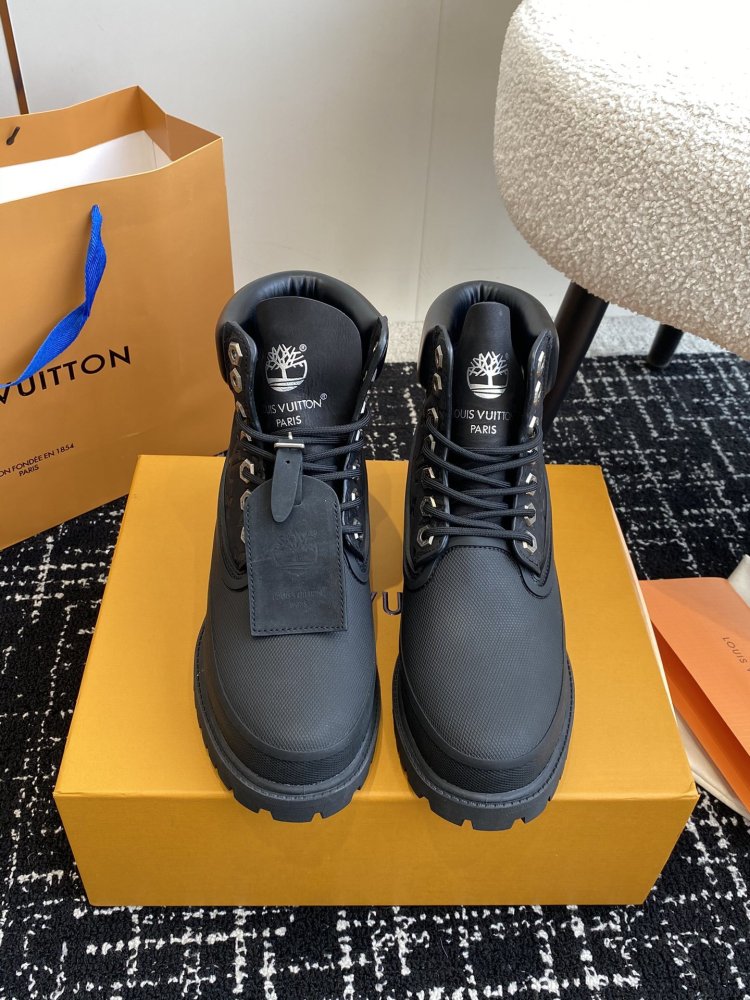 Ботинки женские Louis Vuitton x Timberland