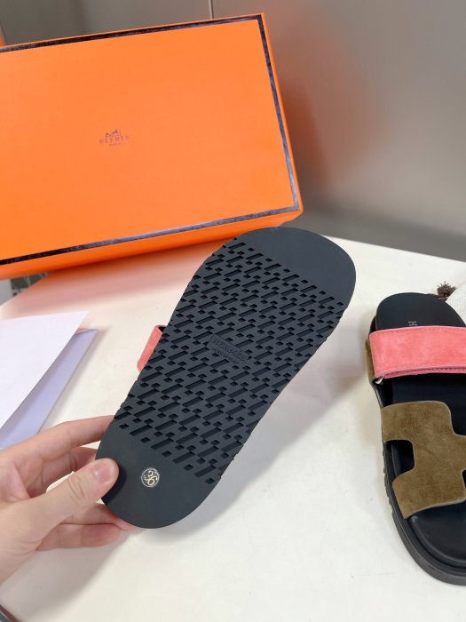 Шлепанцы Hermes Chypre фото 9