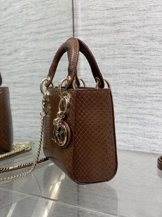 Сумка женская Lady Dior 17 см фото 6